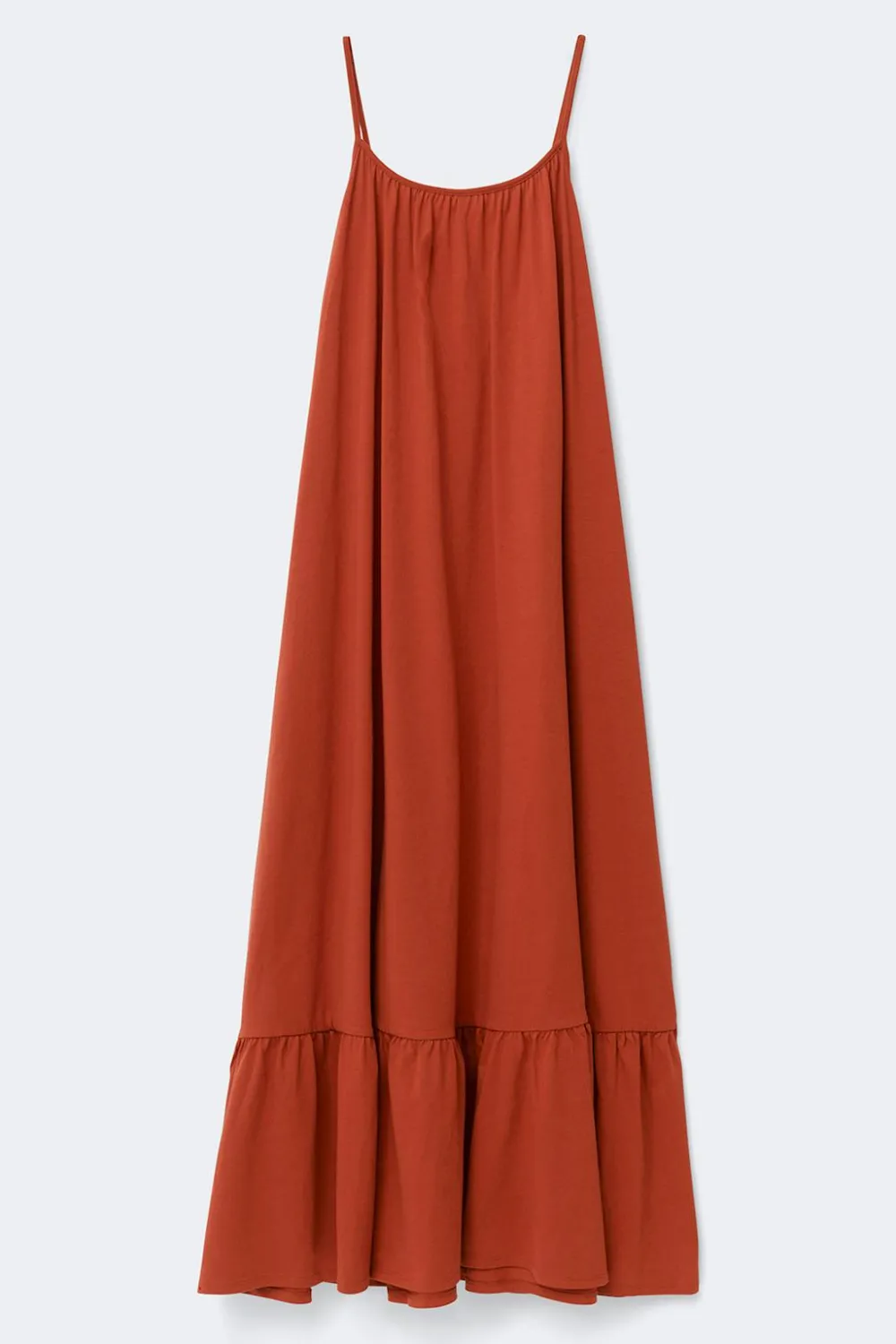 New Gina Tricot Flowy maxi dress Rood