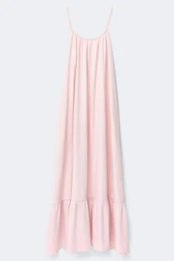 New Gina Tricot Flowy maxi dress Roze