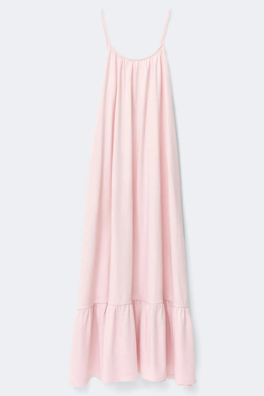 New Gina Tricot Flowy maxi dress Roze