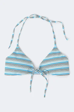 Sale Gina Tricot Front tie bikini top Blauw