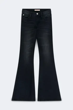 Hot Gina Tricot Glow low flare petite jeans Zwart