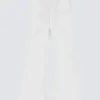 Gina Tricot Glow low flare tall jeans Wit