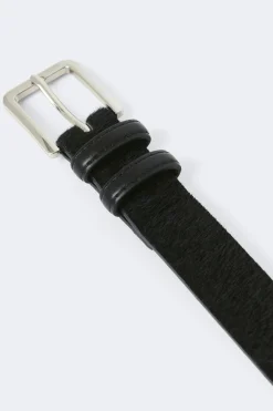 New Gina Tricot Hair-on hip belt Zwart