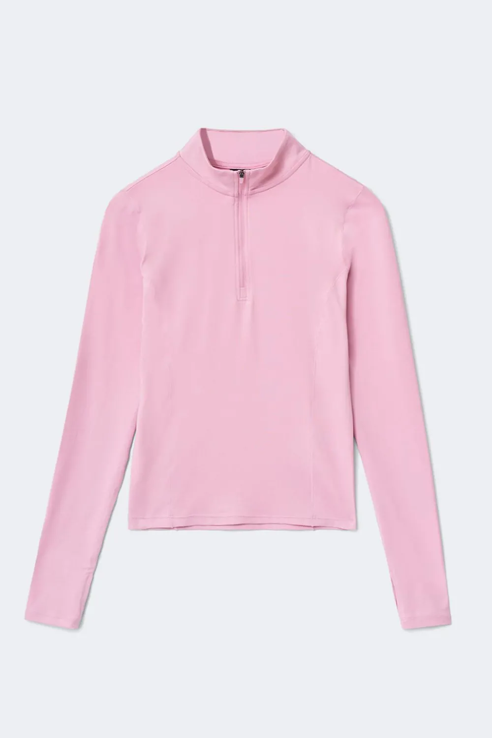Outlet Gina Tricot Half zip yoga top Roze