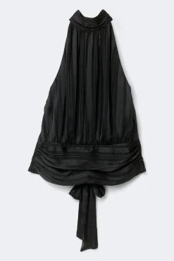 New Gina Tricot Halterneck top Zwart