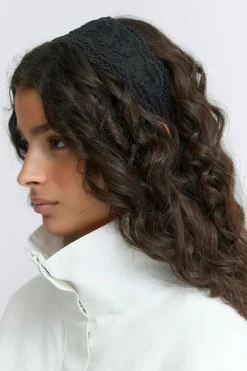 Online Gina Tricot Head band Zwart