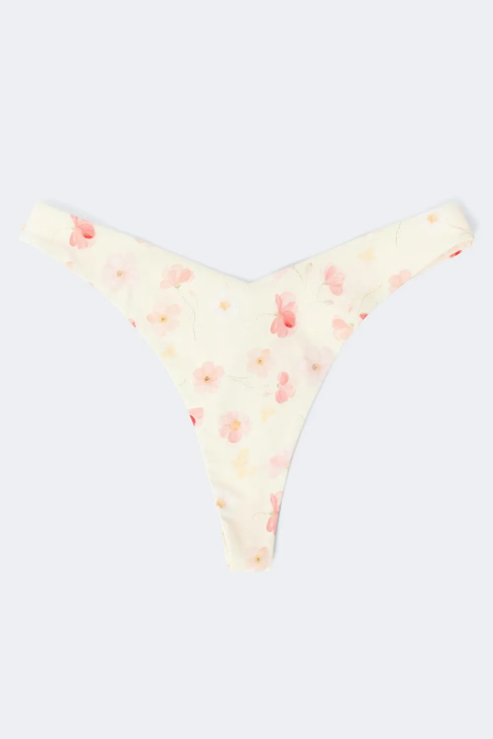 Best Gina Tricot High bikini thong Wit