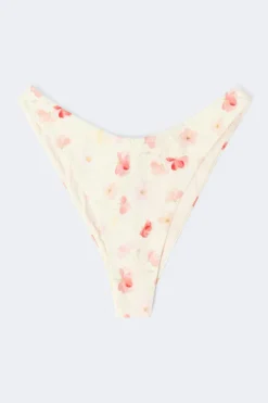 Best Gina Tricot High leg bikini bottom Wit