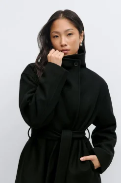 Hot Gina Tricot High neck short jacket Zwart