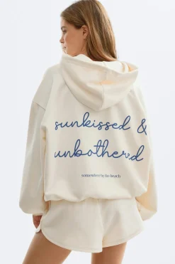Hot Gina Tricot Hoodie Wit