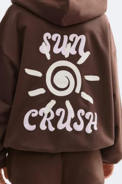 Gina Tricot Hoodie Bruin