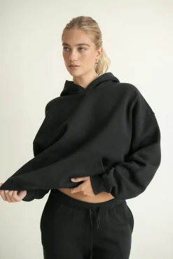 Discount Gina Tricot Iconic hoodie Zwart