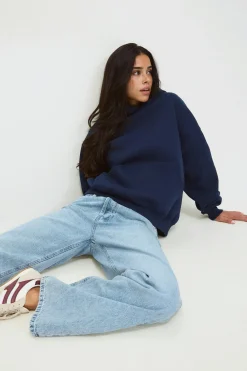 New Gina Tricot Iconic hoodie Blauw
