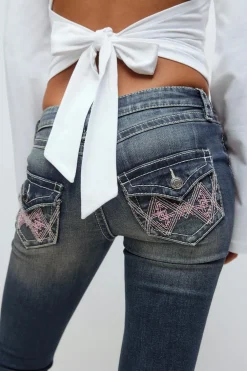 Hot Gina Tricot Iconic twisted jeans Blauw