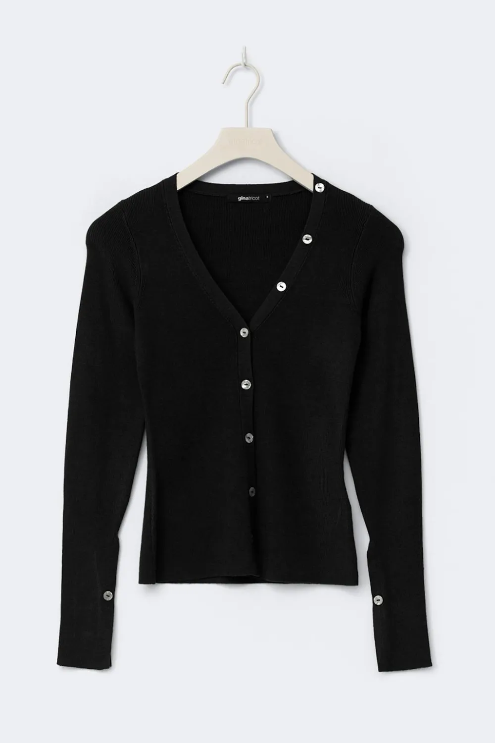 Best Gina Tricot Knitted cardigan Zwart