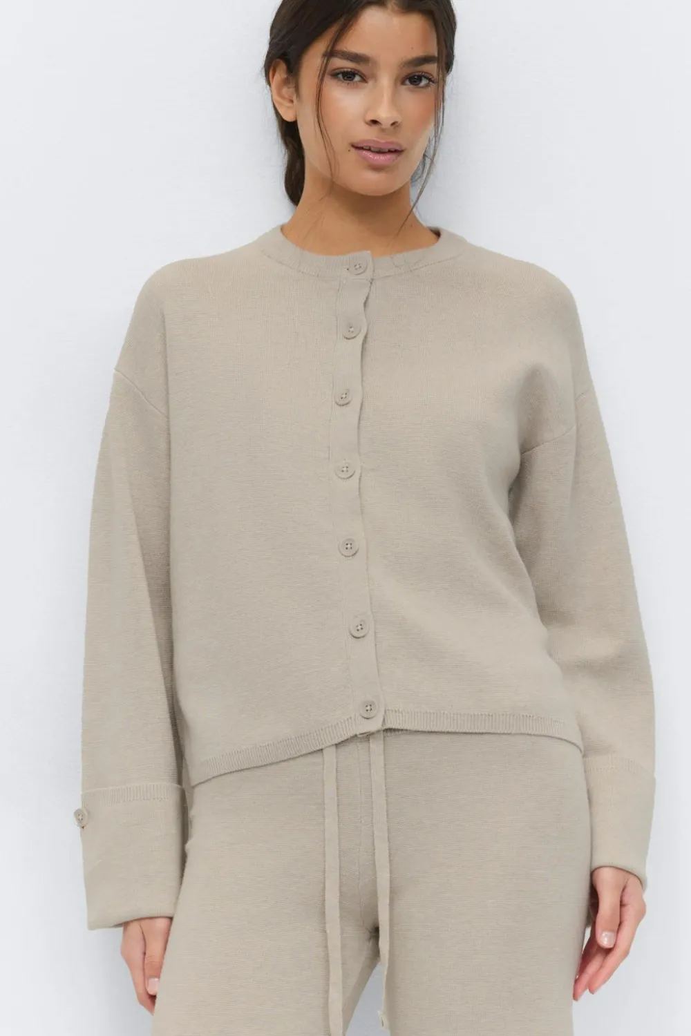 Hot Gina Tricot Knitted cardigan Beige