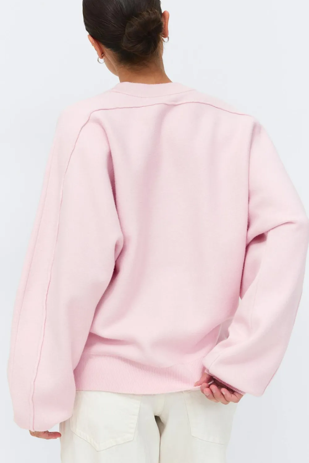 New Gina Tricot Knitted sweater Roze