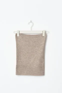Sale Gina Tricot knitted tube top Beige