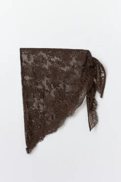 Hot Gina Tricot Lace hip scarf Bruin