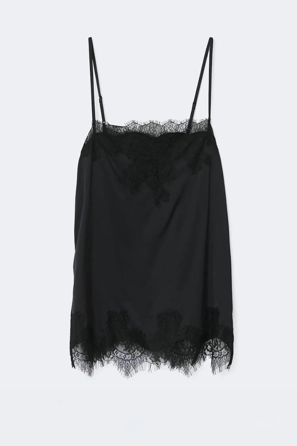 Sale Gina Tricot Lace singlet Zwart