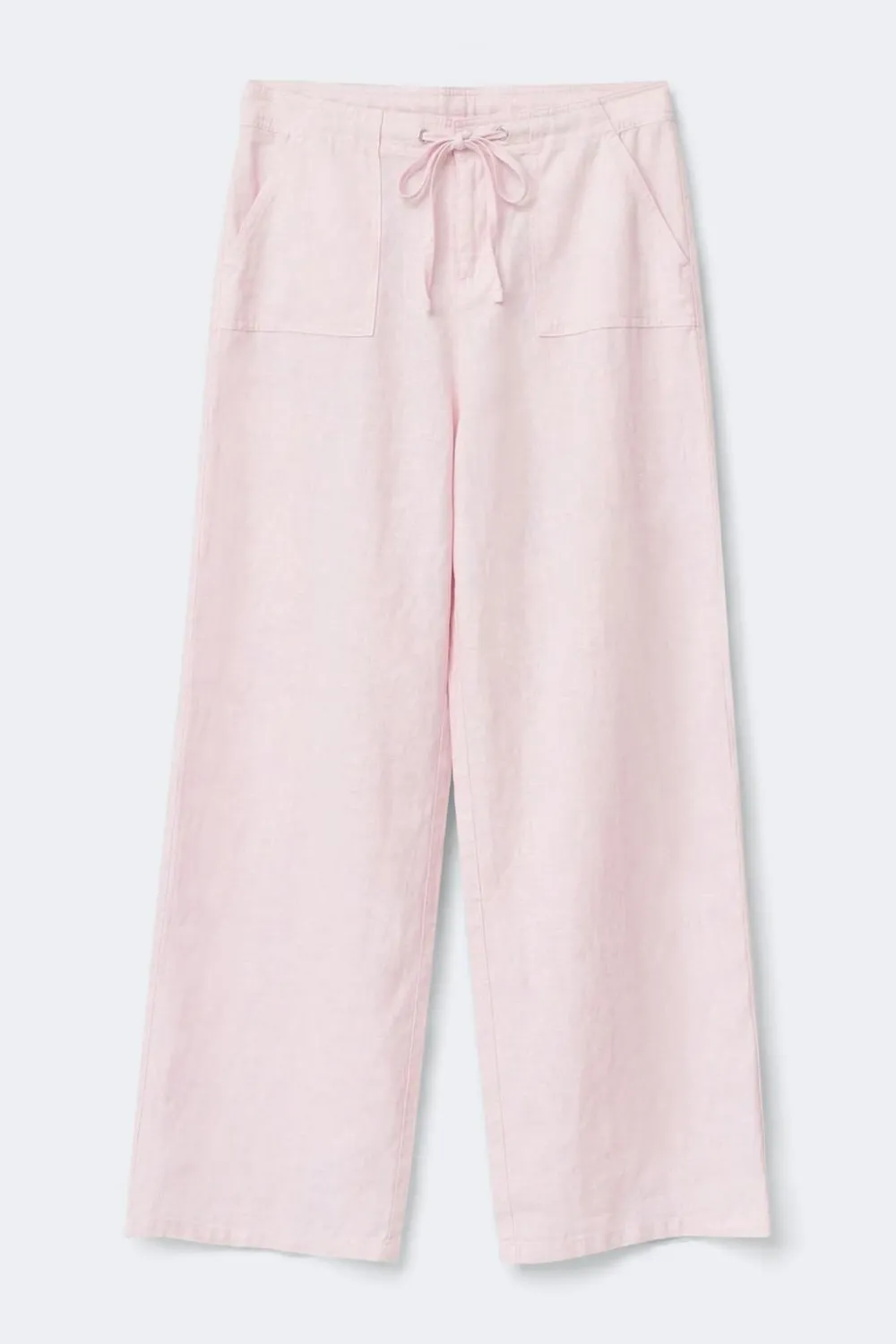 Outlet Gina Tricot Linen blend trousers Roze