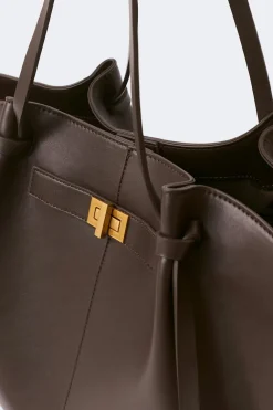 Outlet Gina Tricot Long strap pu bag Bruin