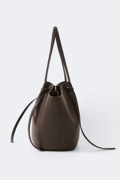 Outlet Gina Tricot Long strap pu bag Bruin