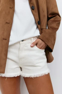 Gina Tricot Low denim shorts Wit