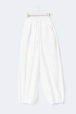Sale Gina Tricot Mid waist balloon trousers Wit