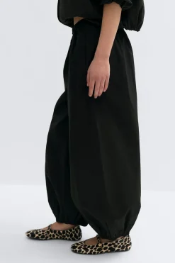 Best Gina Tricot Mid waist balloon trousers Zwart