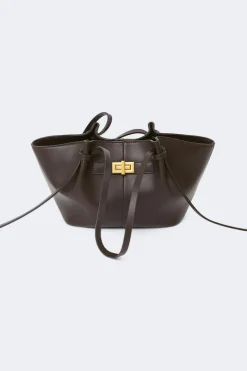 Gina Tricot Midi long strap bag Bruin