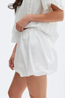 Best Gina Tricot Mini balloon shorts Wit
