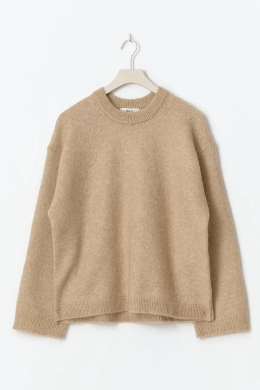 Outlet Gina Tricot Mohair knitted sweater Beige