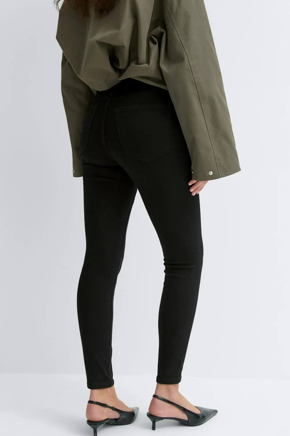 Best Gina Tricot molly high waist jeans Zwart