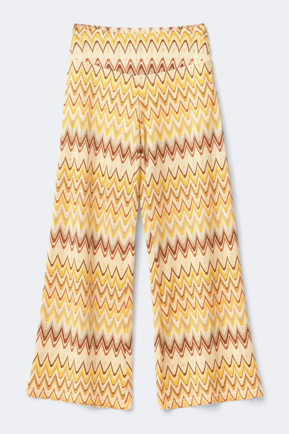 Online Gina Tricot Multi colour trousers Geel