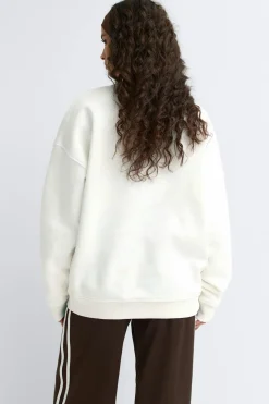 Clearance Gina Tricot Oversized printed sweater Wit