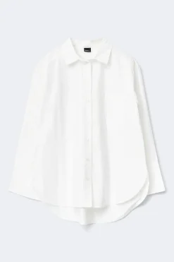 Outlet Gina Tricot Oversized shirt Wit
