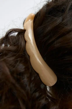 Clearance Gina Tricot 2-pack banana hair clip Wit
