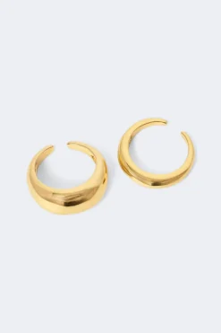 Best Gina Tricot 2-pack chunky rings Goud
