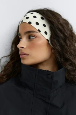 Gina Tricot 2-pack headband Zwart
