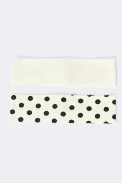 Gina Tricot 2-pack headband Zwart