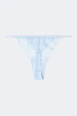 Gina Tricot 3-pack lace thong Paars