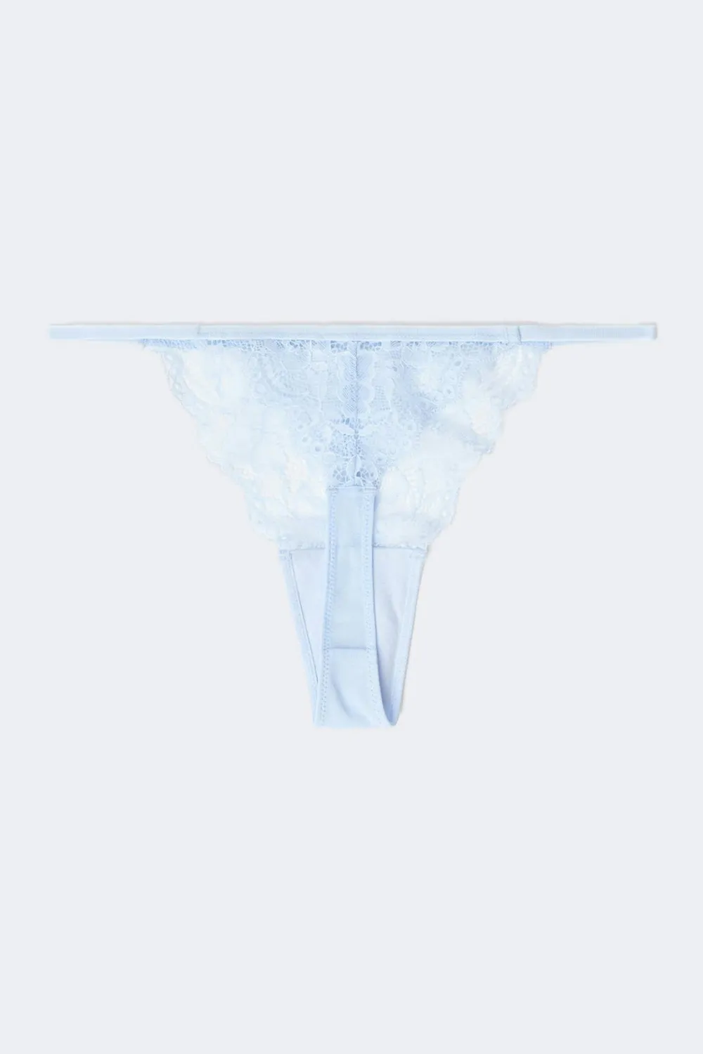 Gina Tricot 3-pack lace thong Paars