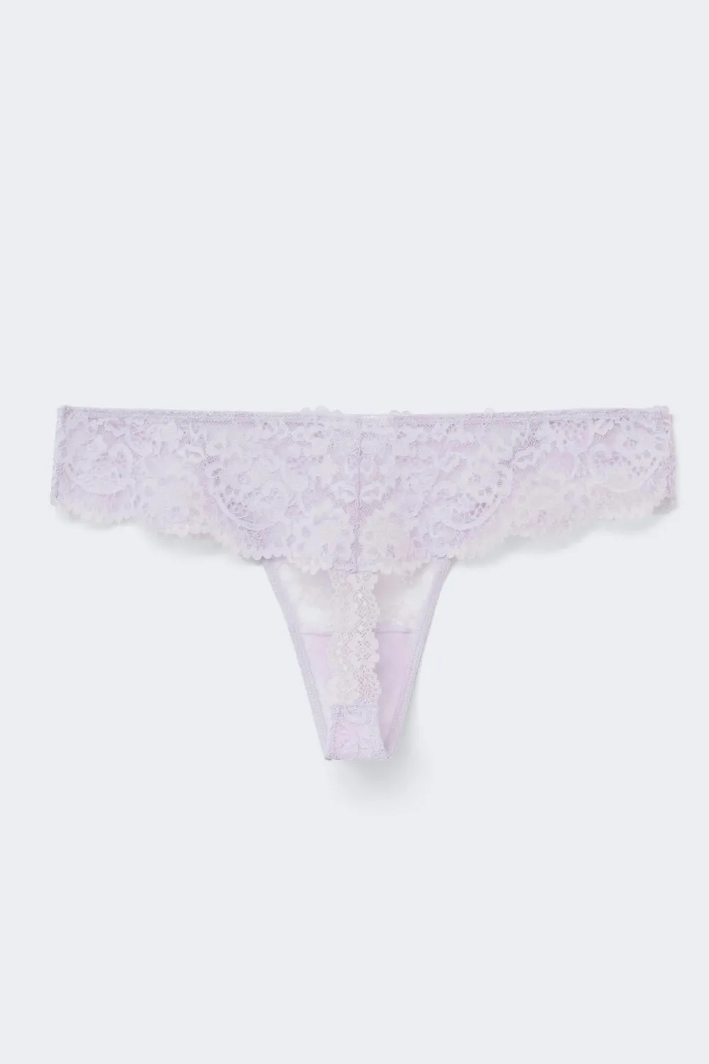 Best Gina Tricot 3-pack scallop lace thong Roze