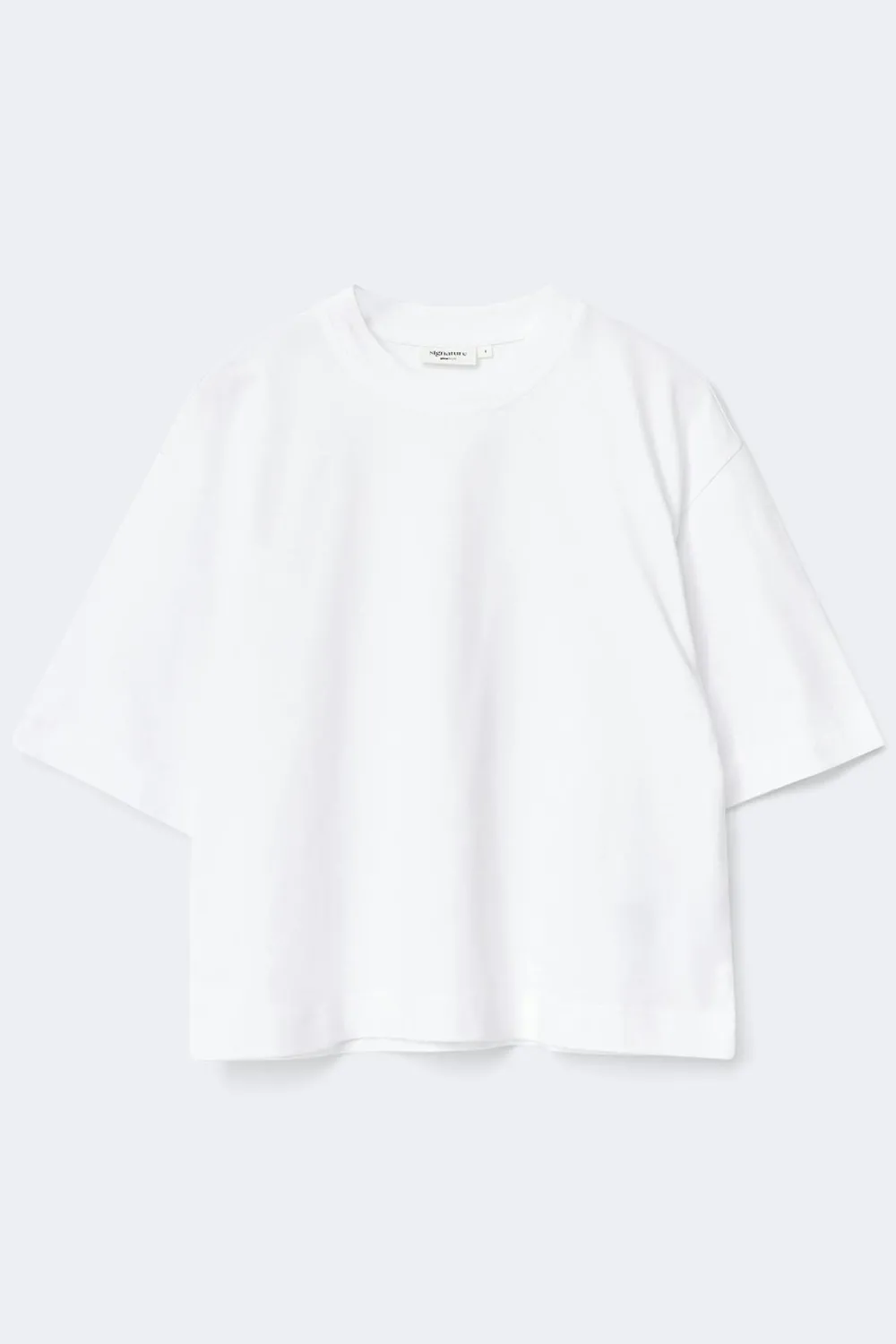 Gina Tricot Perfect boxy tee Wit