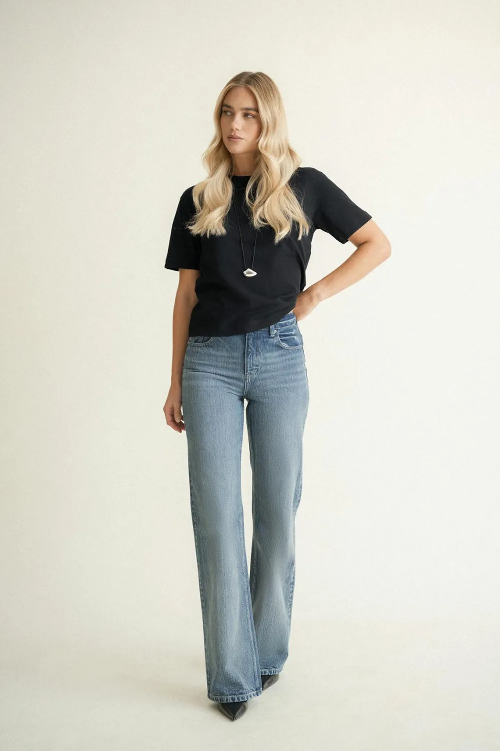 Best Gina Tricot Perfect tee Zwart
