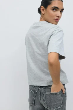 Gina Tricot Perfect tee Grijsv