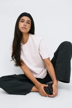 Sale Gina Tricot Perfect tee Paars