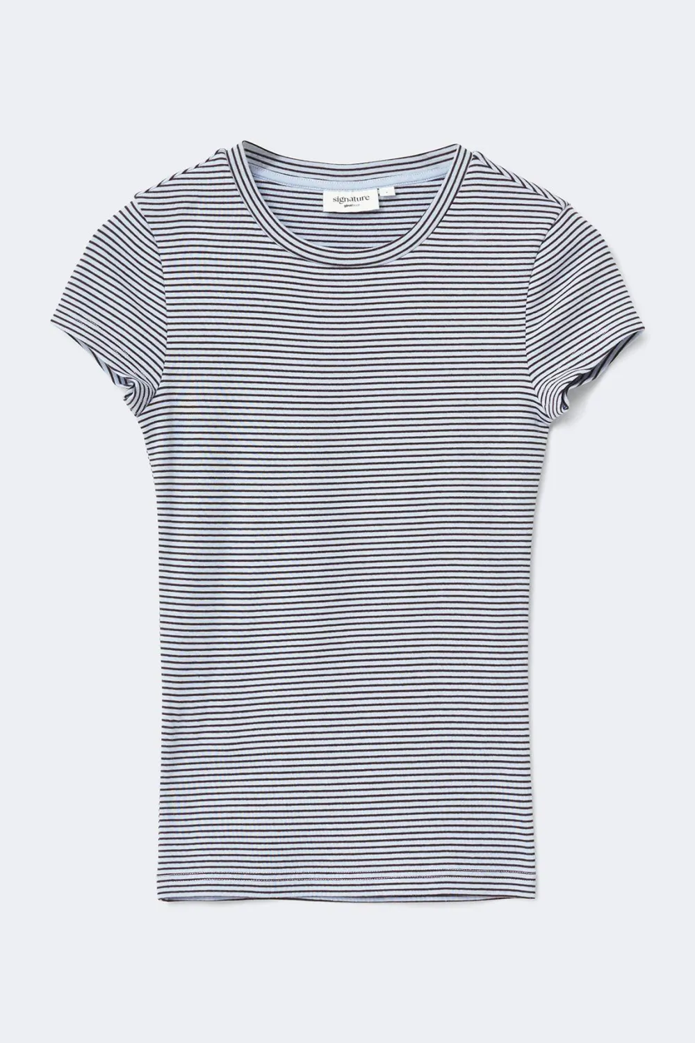 Hot Gina Tricot Perfect tight tee Blauw
