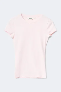 Gina Tricot Perfect tight tee Roze